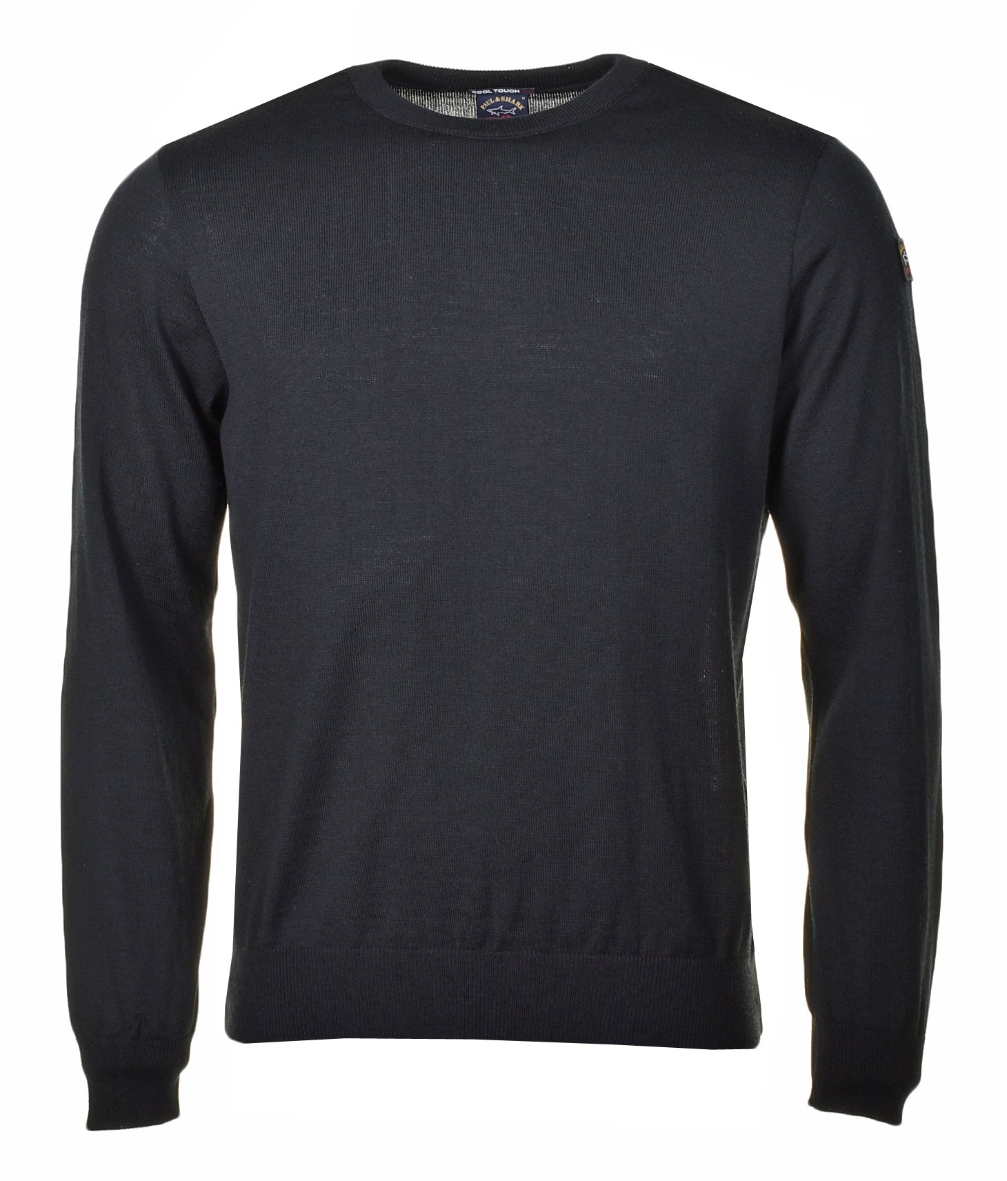 Black merino wool jumper best sale