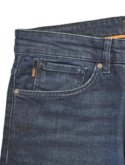 Re Maine Regular Fit Stretch Jeans 406 Dark Blue