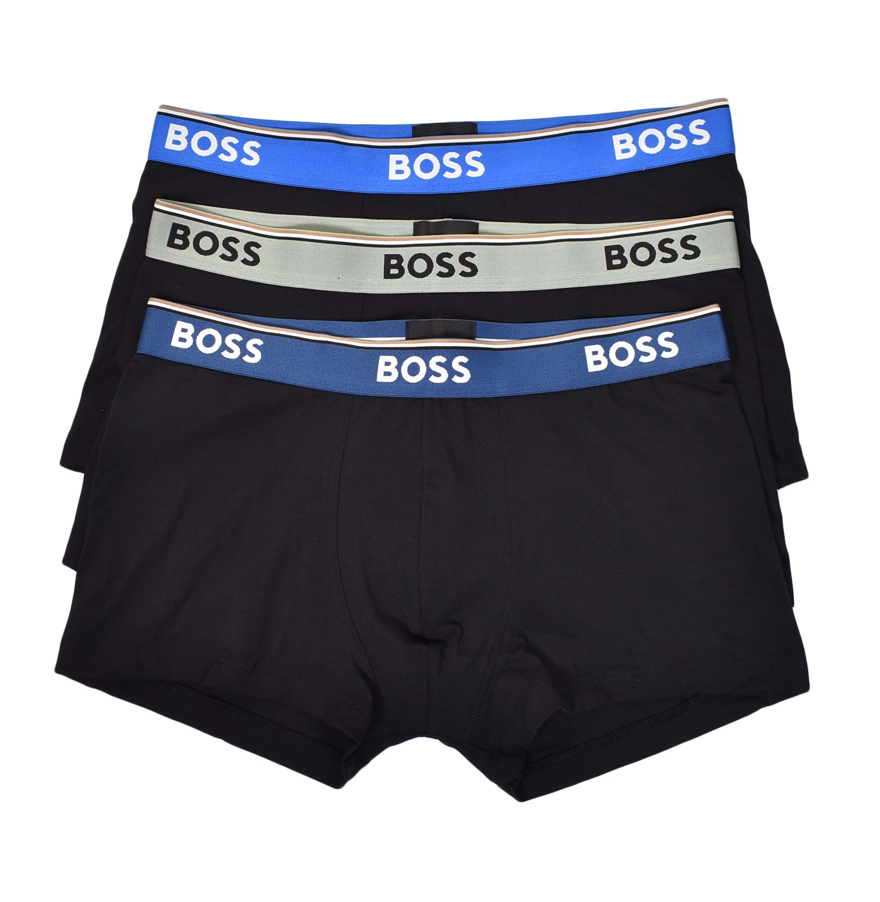 3 Pack Power Trunk Boxers 969 Black