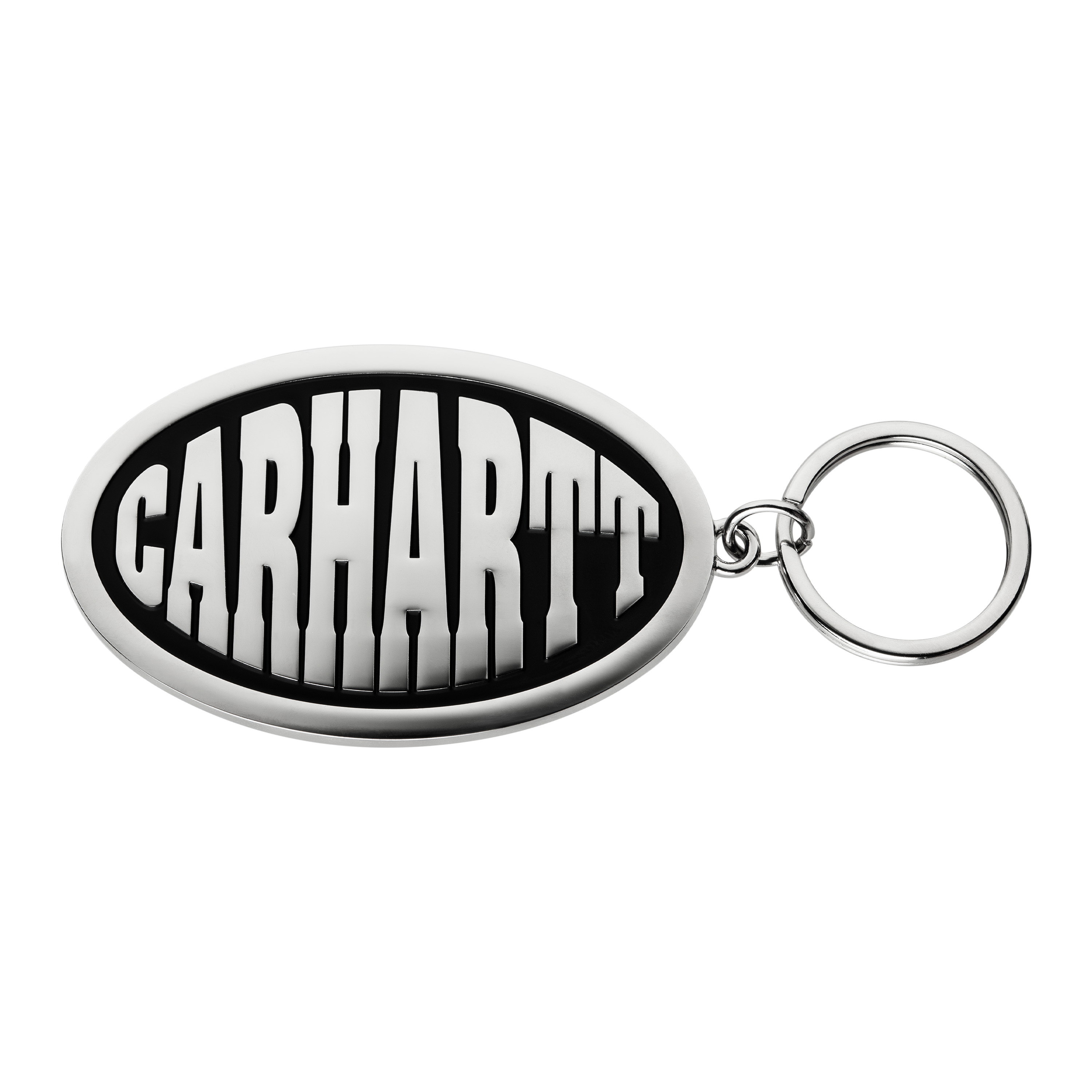 Carhartt Big Time Keychain Zinc Alloy Silver