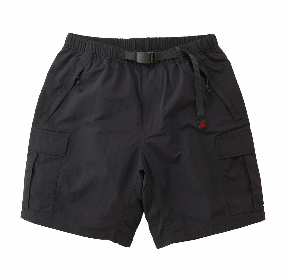 Nylon Explorer Cargo Short Black