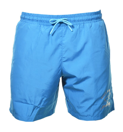 Reflective Logo Swim Shorts Bright Blue