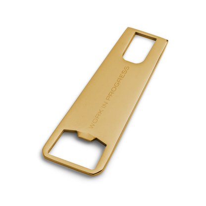 Carhartt WIP Zip Bottle Opener Gold