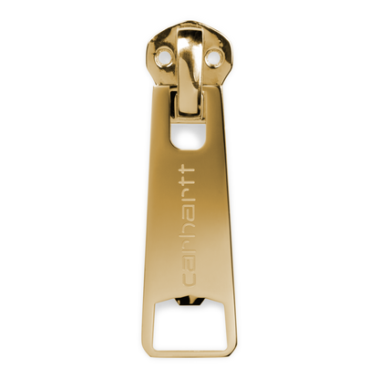 Carhartt WIP Zip Bottle Opener Gold