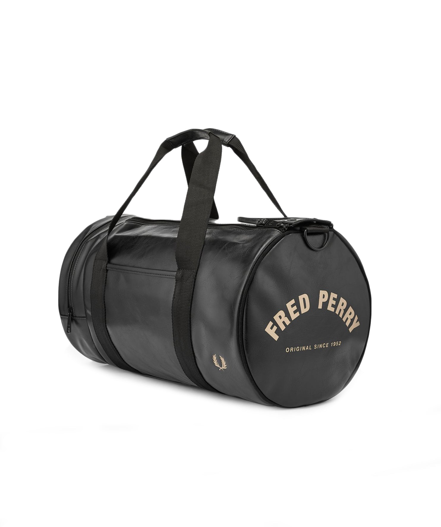 Tonal Classic Barrel Bag Black Gold