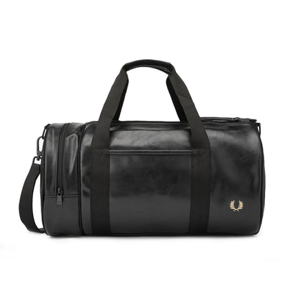 Tonal Classic Barrel Bag Black Gold