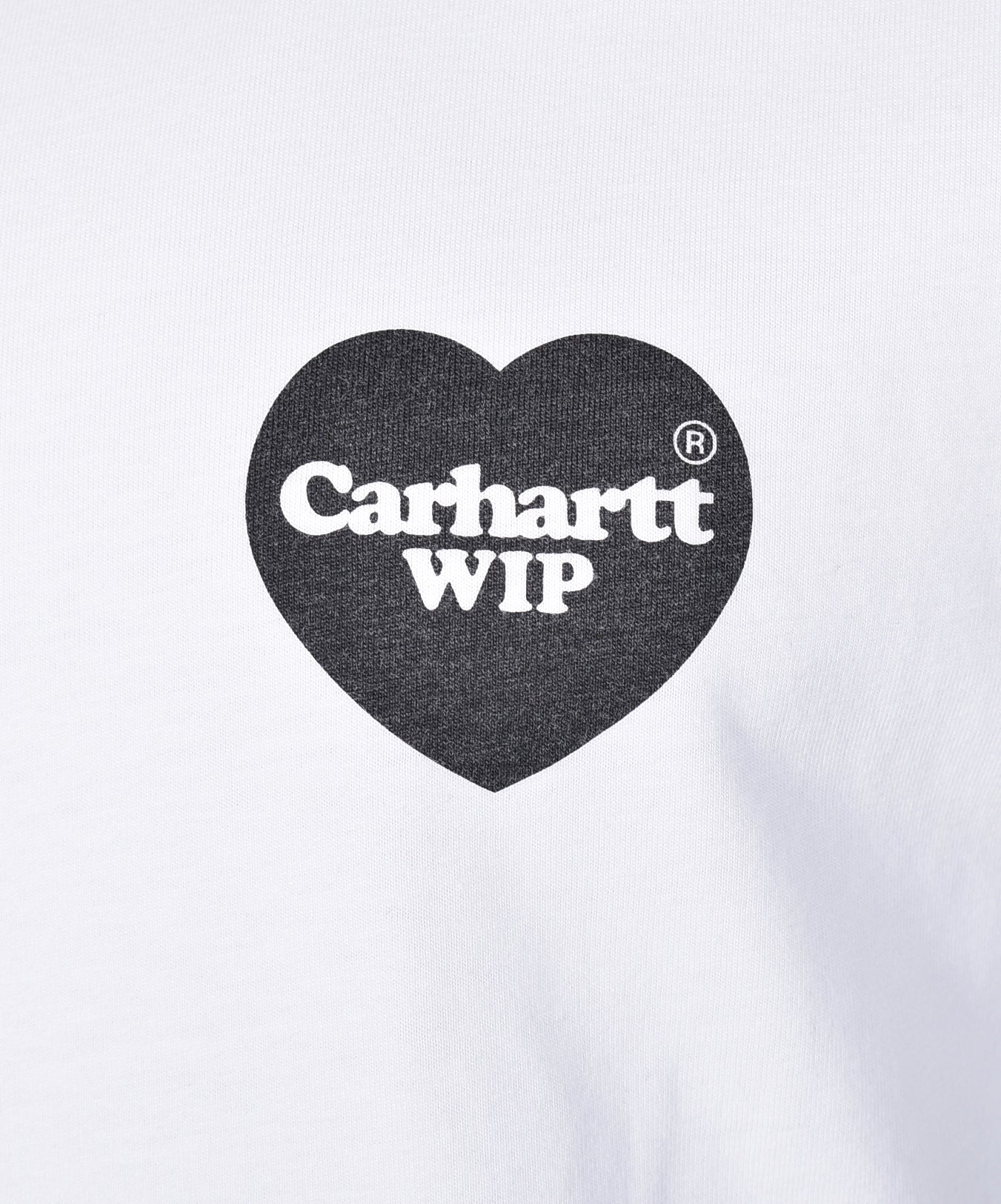 Short Sleeve Heart Bandana T Shirt White