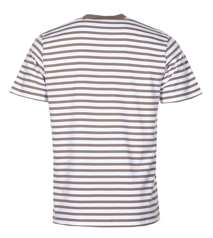 Seidler Pocket Stripe T Shirt Branch / White