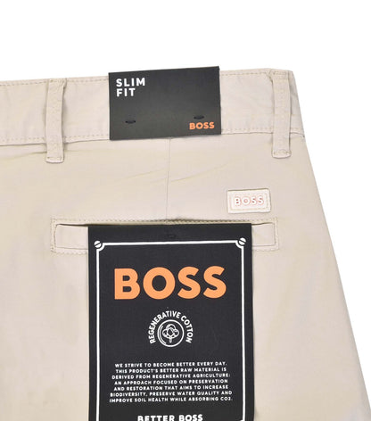 Chino Slim Shorts Light Beige