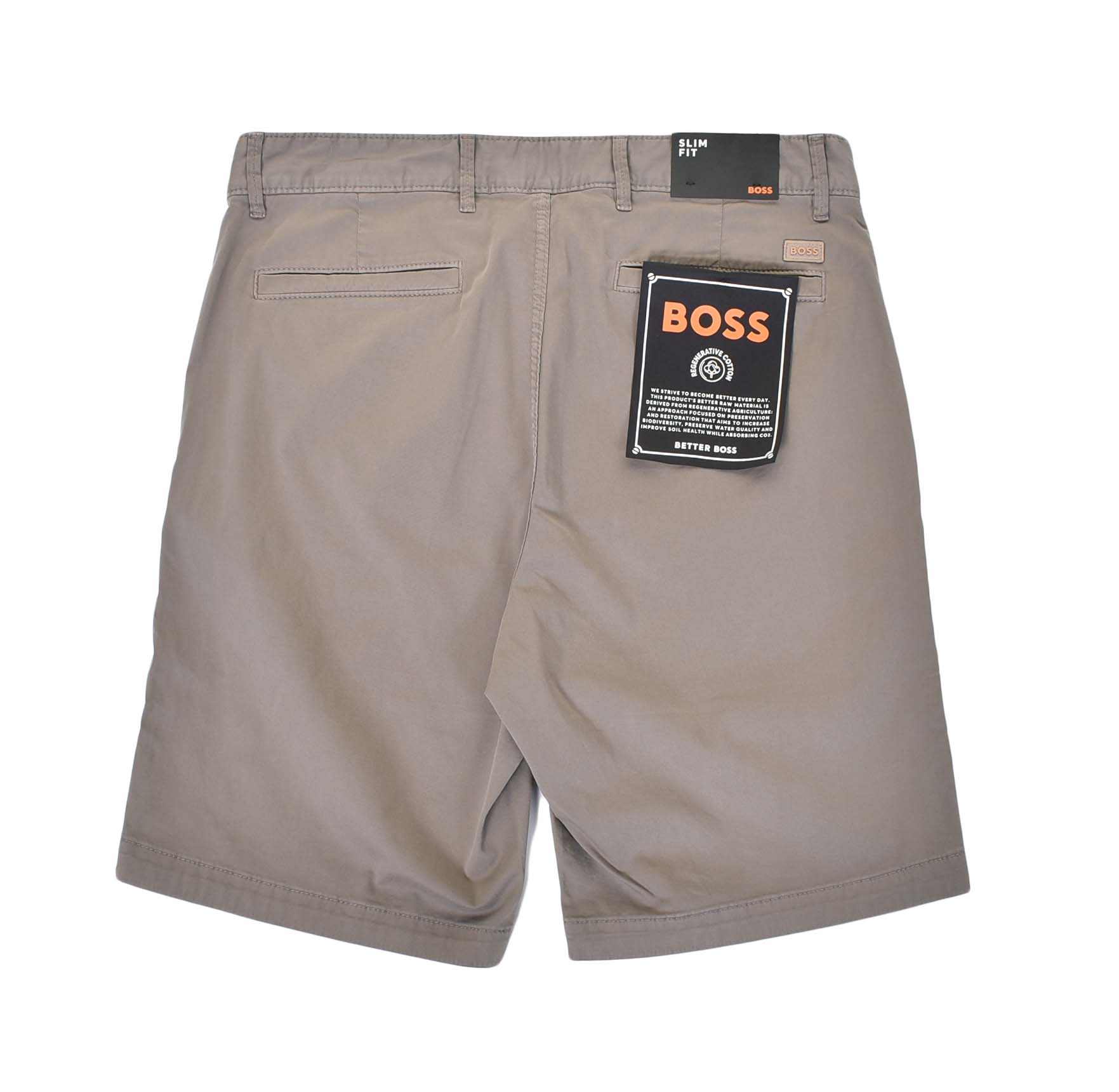 Chino Slim Shorts Open Beige