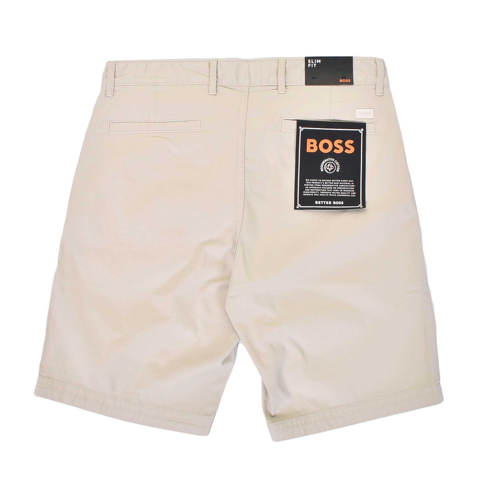 Chino Slim Shorts Light Beige