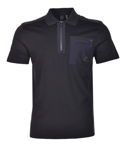 Short Sleeve Dalon Polo Shirt Black