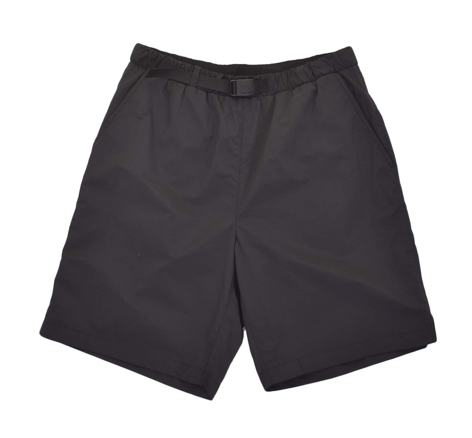 Nylon Tussah 2way Shorts Black