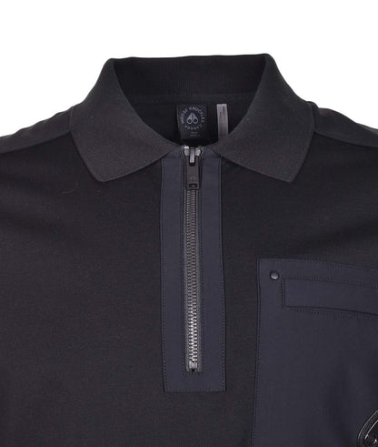 Short Sleeve Dalon Polo Shirt Black