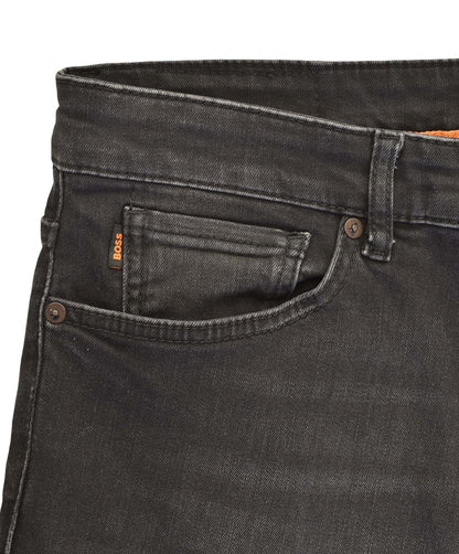 Re Maine Regular Fit Stretch Jeans 005 Black