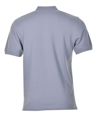 Short Sleeve Polo Shirt Blue Flint