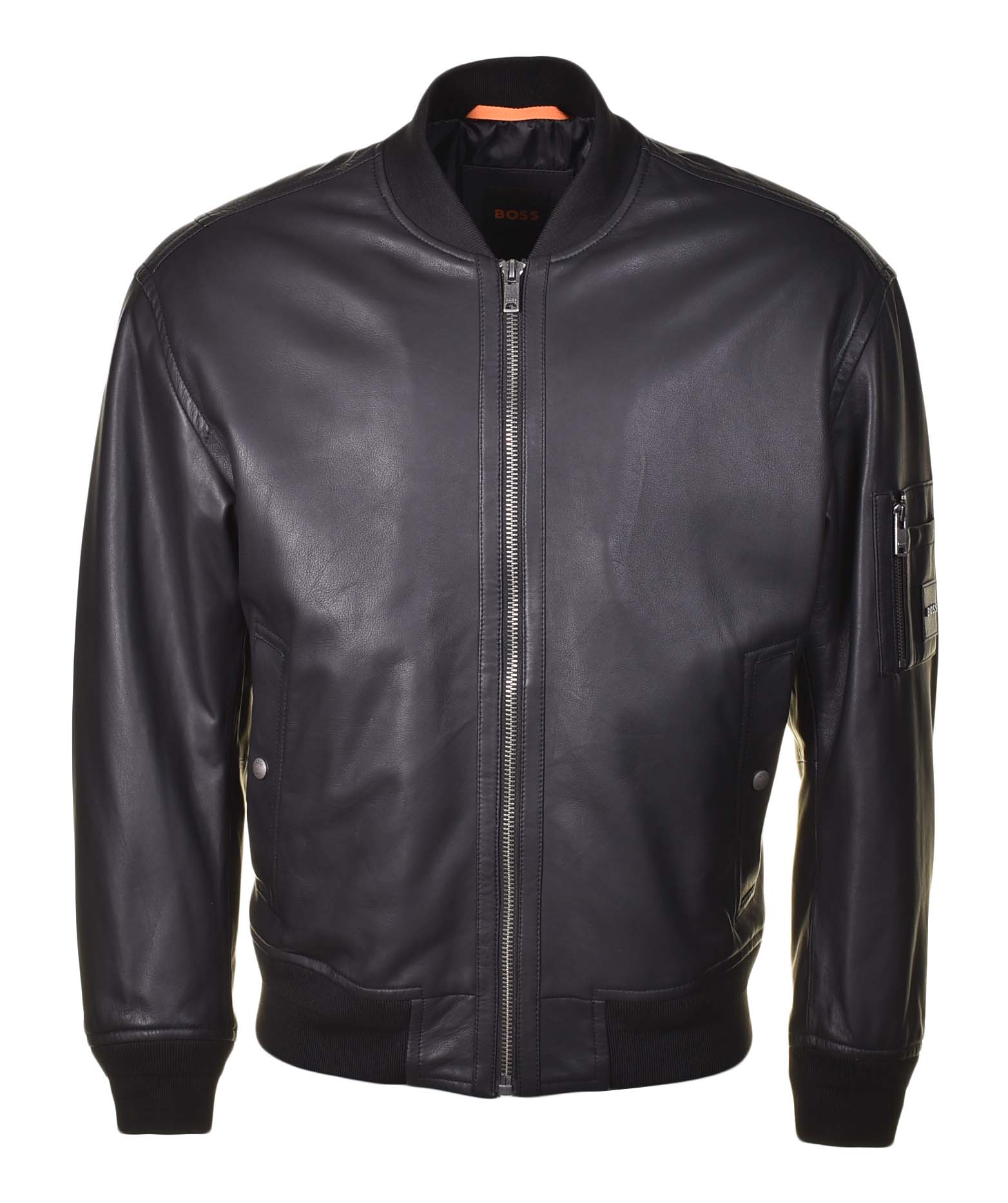 Juge Leather Jacket Black