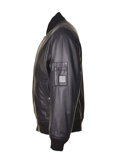 Juge Leather Jacket Black