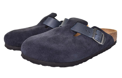 Boston BS Narrow Fit Suede Midnight Blue