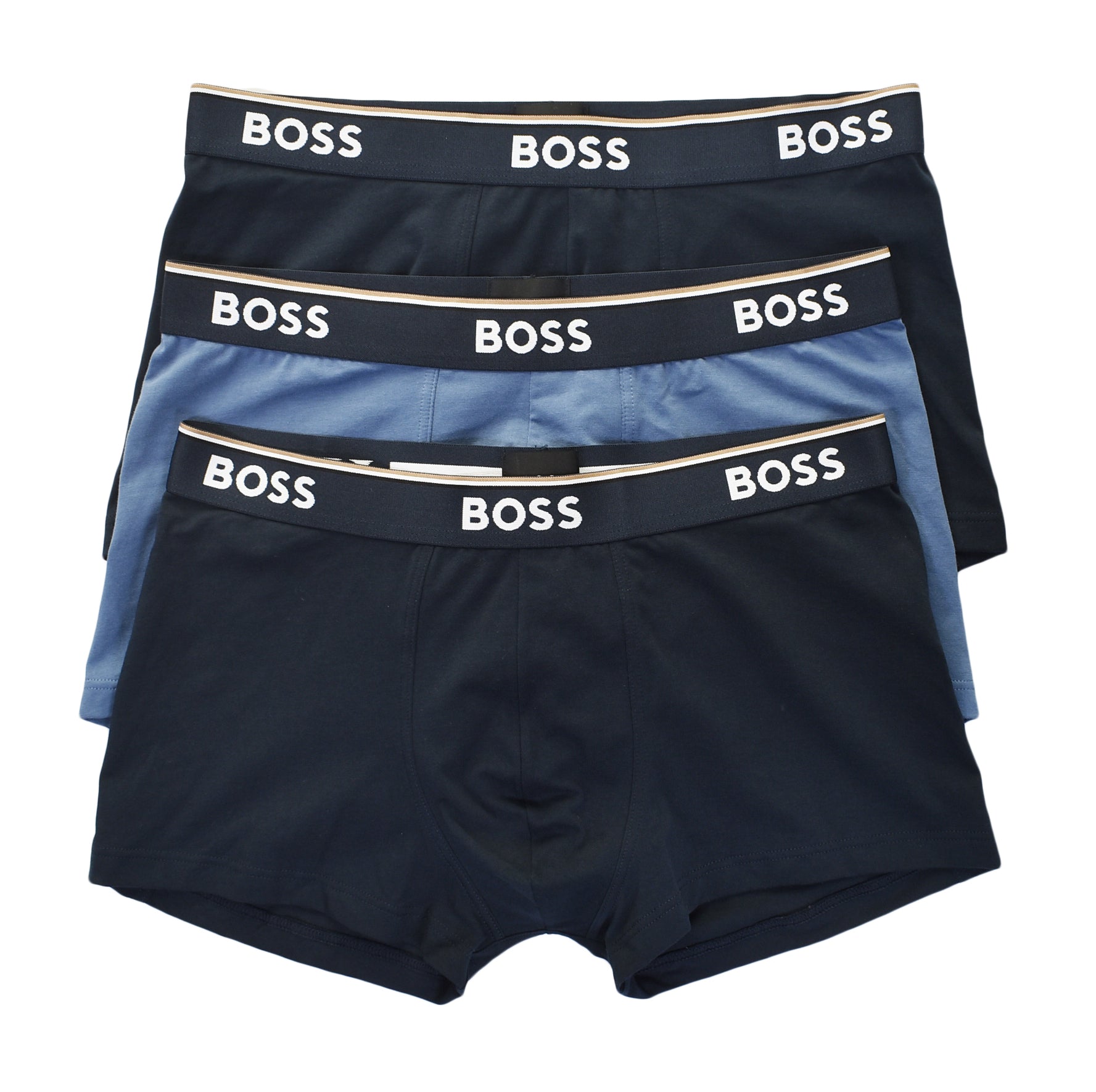 3 Pack Power Trunk Boxers 987 Blues