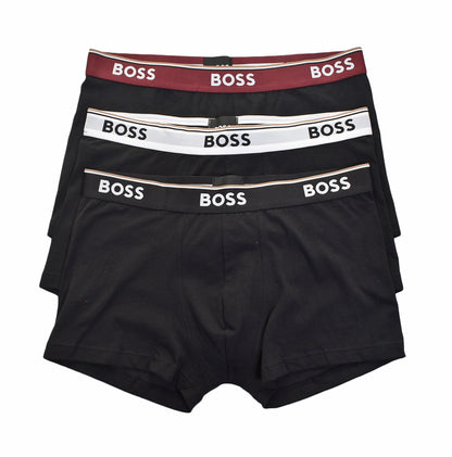 3 Pack Power Trunk Boxers 973 Black