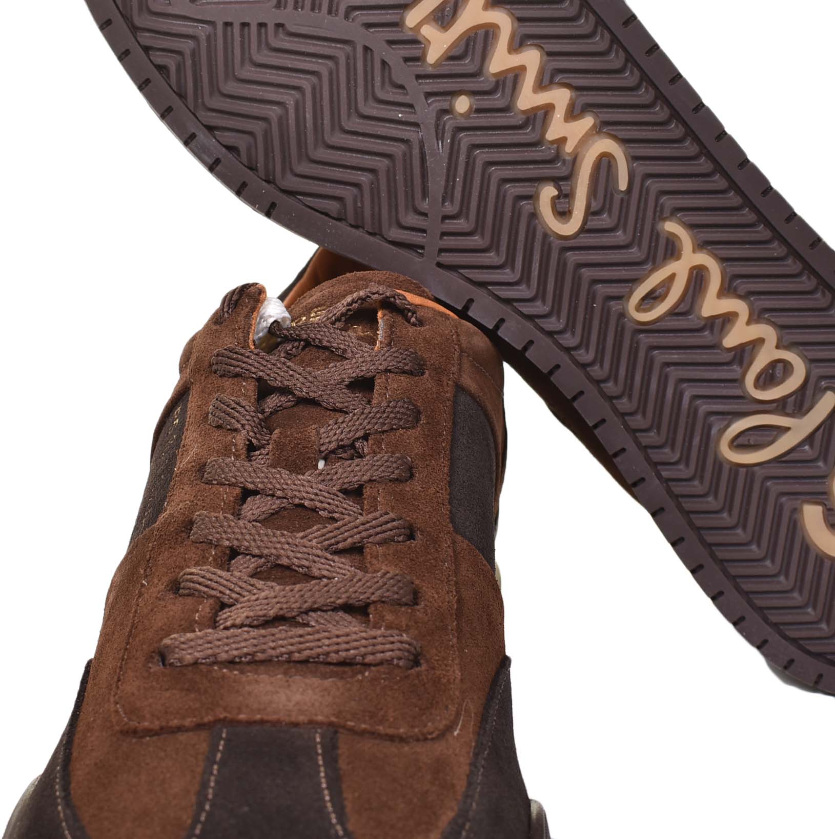 Dover Trainers Brown Suede