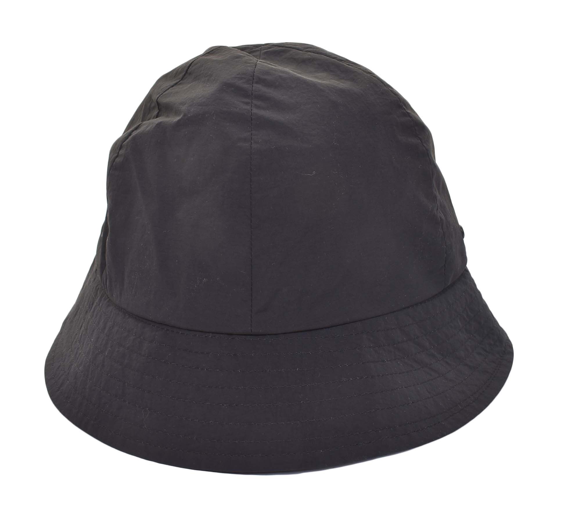 Nylon Tussah Bucket Hat Black