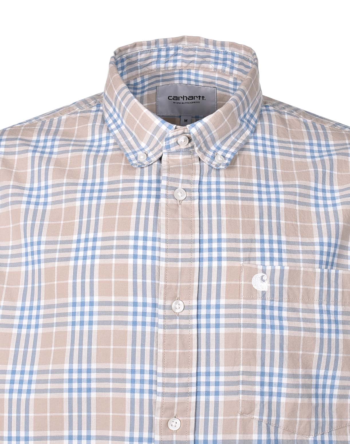 Short Sleeve Niven Check Shirt Wall Wax