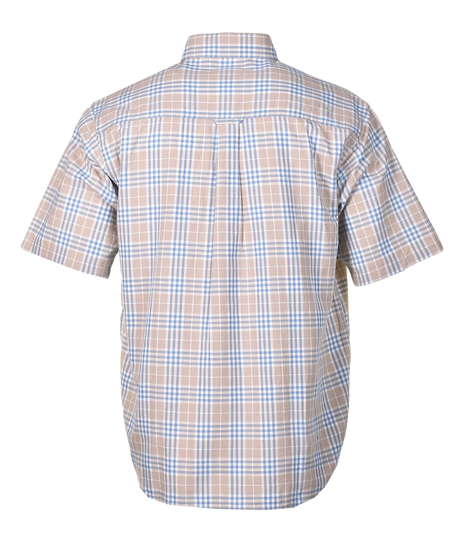 Short Sleeve Niven Check Shirt Wall Wax