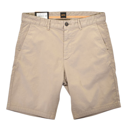 Chino Slim Shorts Open Brown