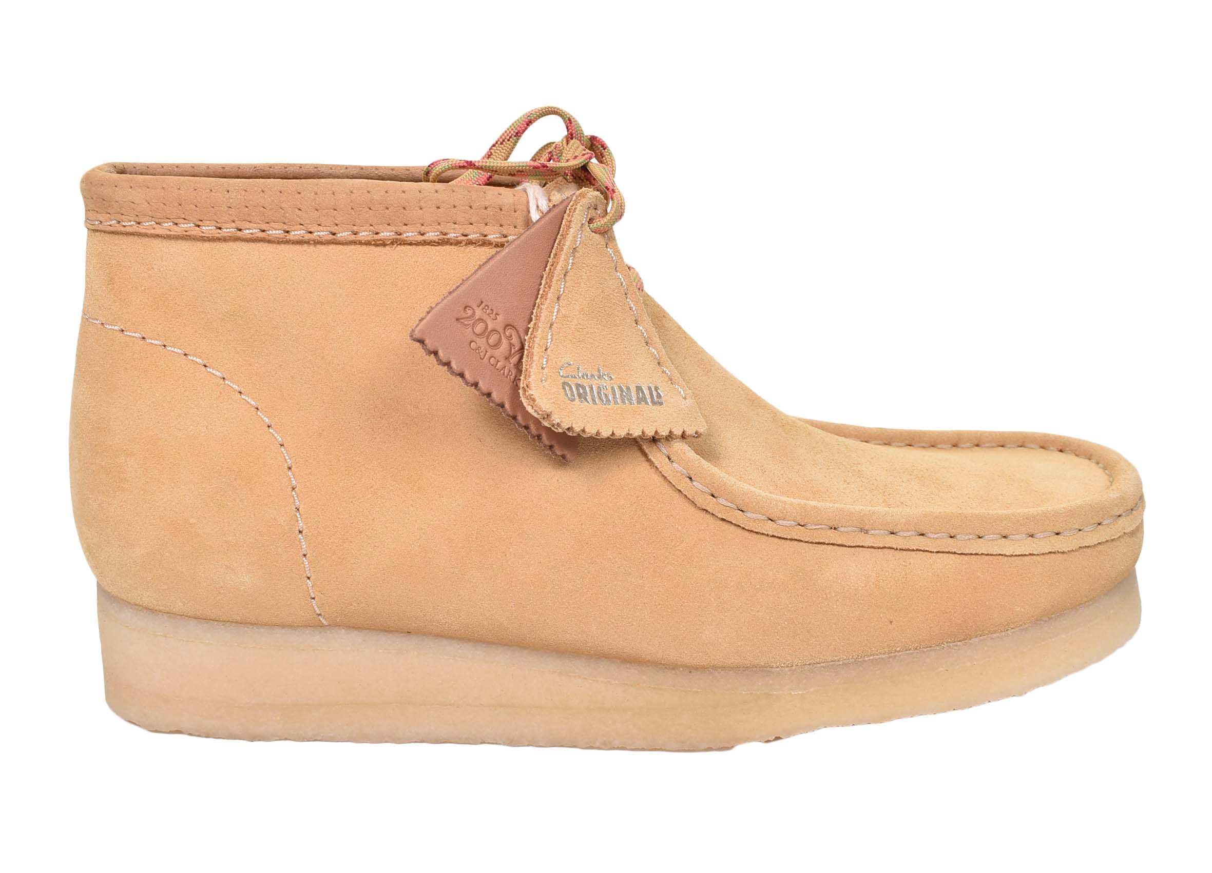 Wallabee Boot Suede Golden Tan