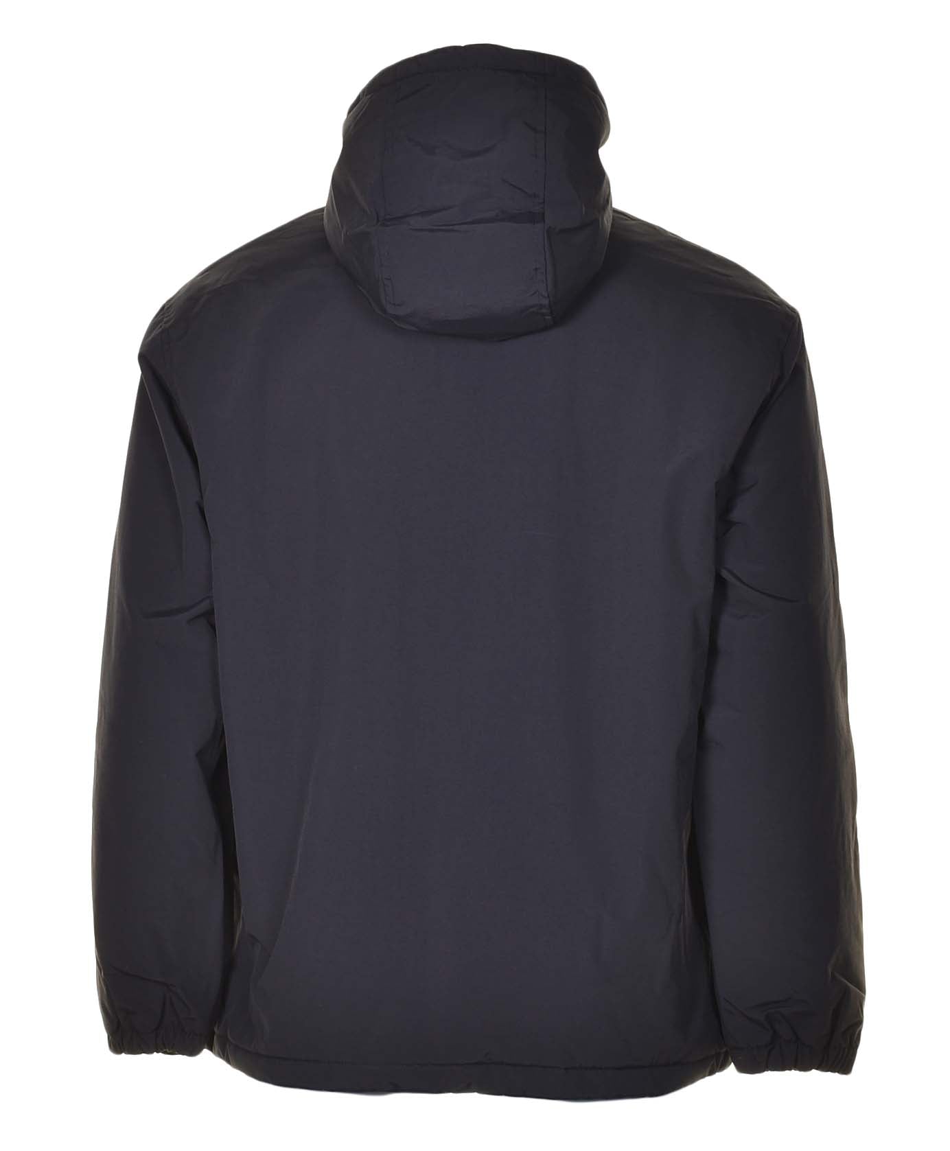 Hooded Coach Jacket Black