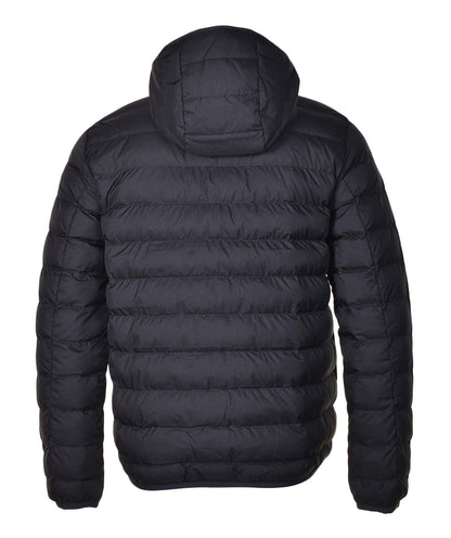 Hooded Insulated Jacket Black