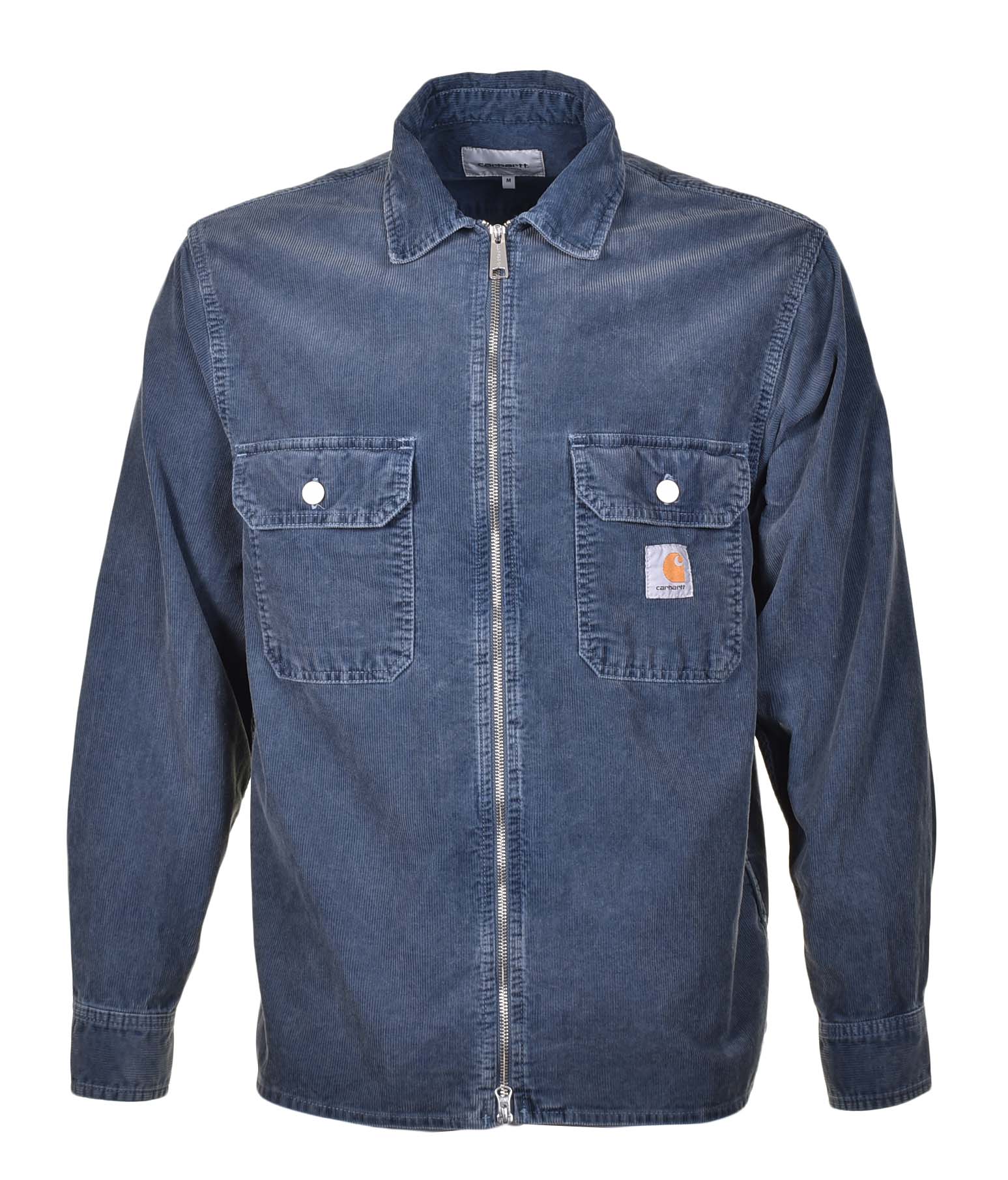 Reynold Shirt Jacket Dusty Blue