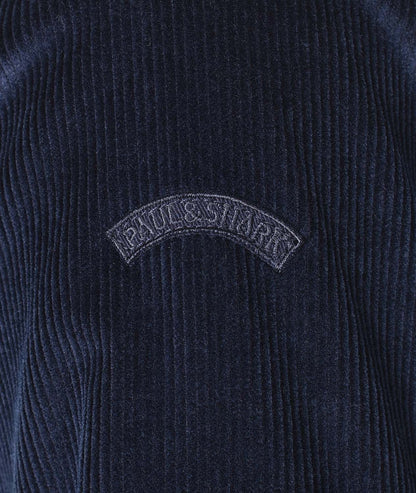 Long Sleeve Corduroy Overshirt Navy