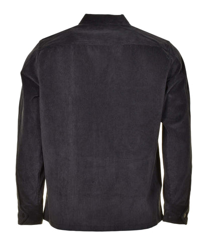 Lozzy Cord Zip Overshirt Black