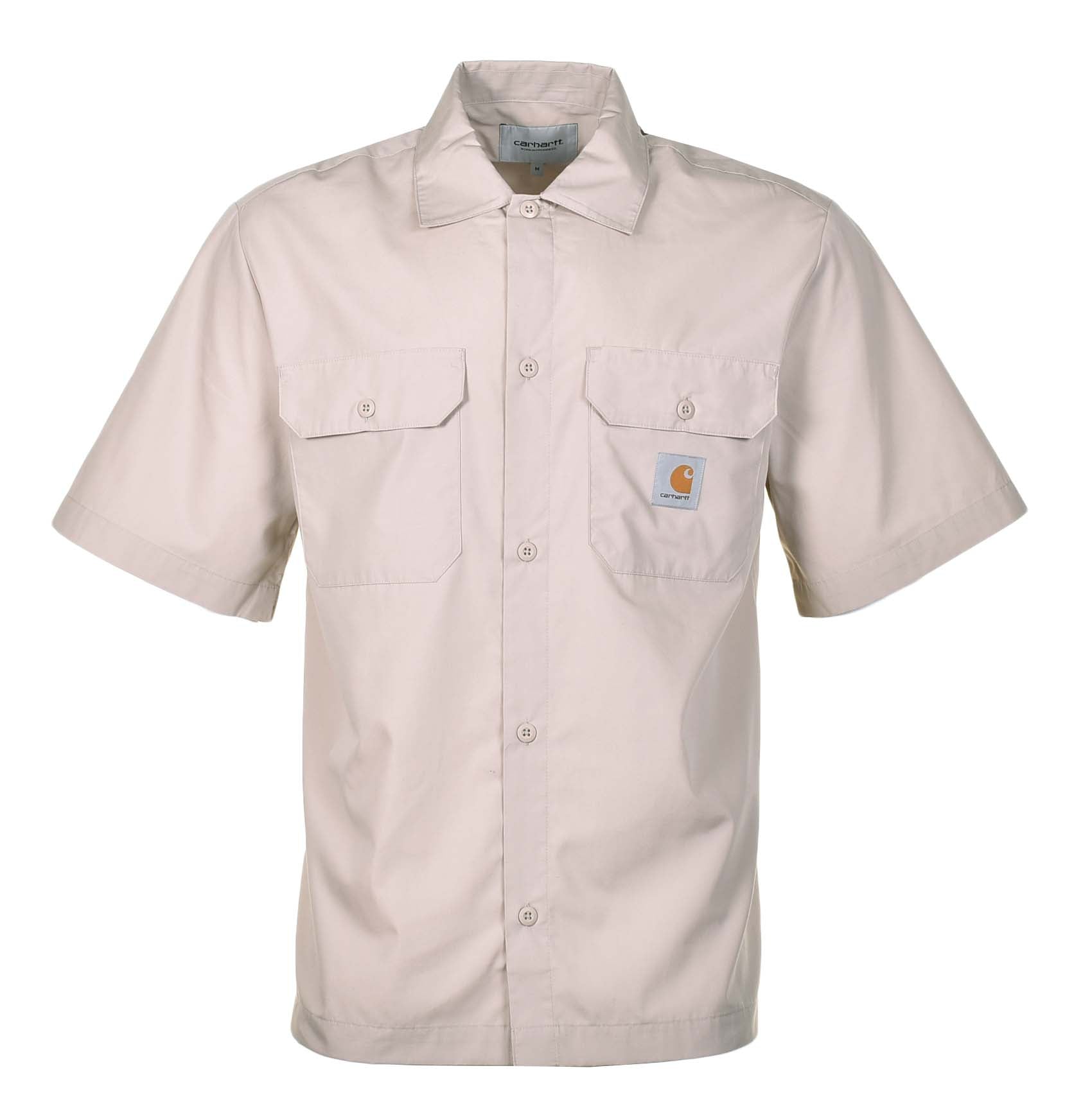 Short Sleeve Craft Shirt Dusky Beige