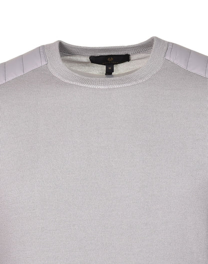 Kerrigan Crew Neck Jumper Chrome Grey