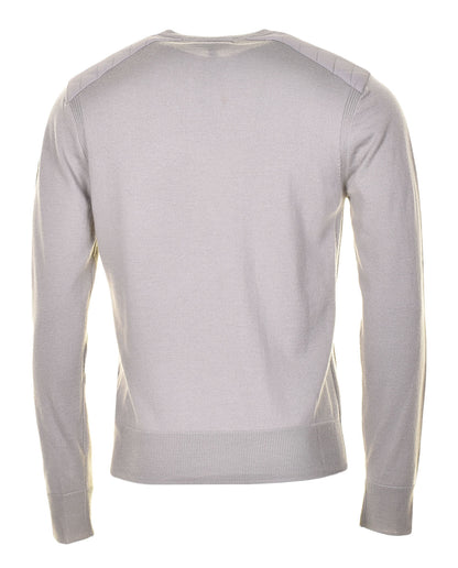 Kerrigan Crew Neck Jumper Chrome Grey