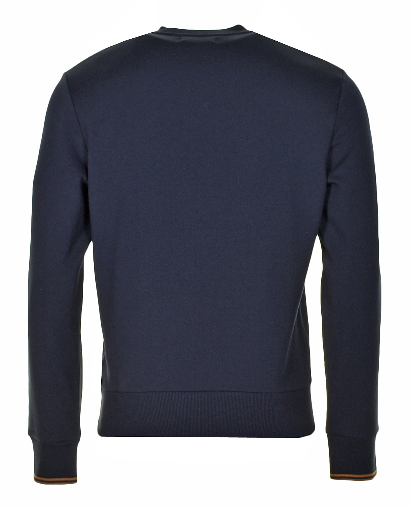 Crew Neck Sweatshirt Navy Dark Caramel