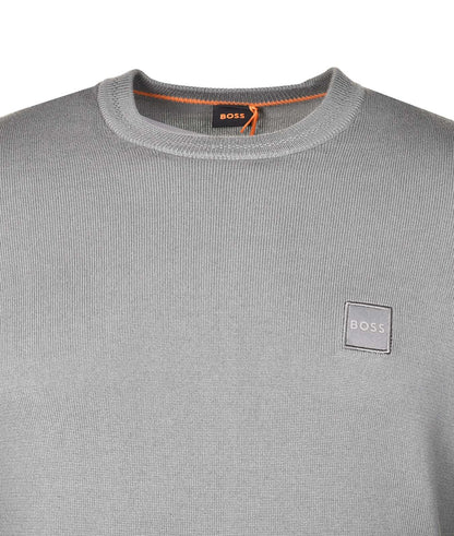 Kanovano Knitted Jumper Open Grey