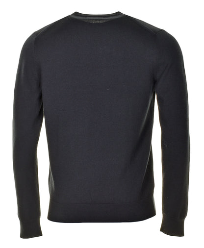 Classic Crew Neck Jumper Black