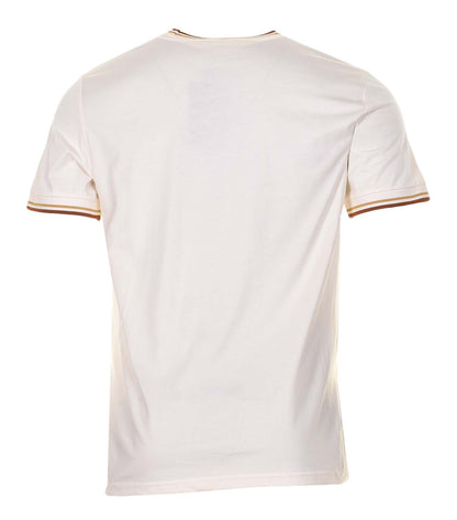 Twin Tipped T Shirt Ecru Honeycomb Marmalade