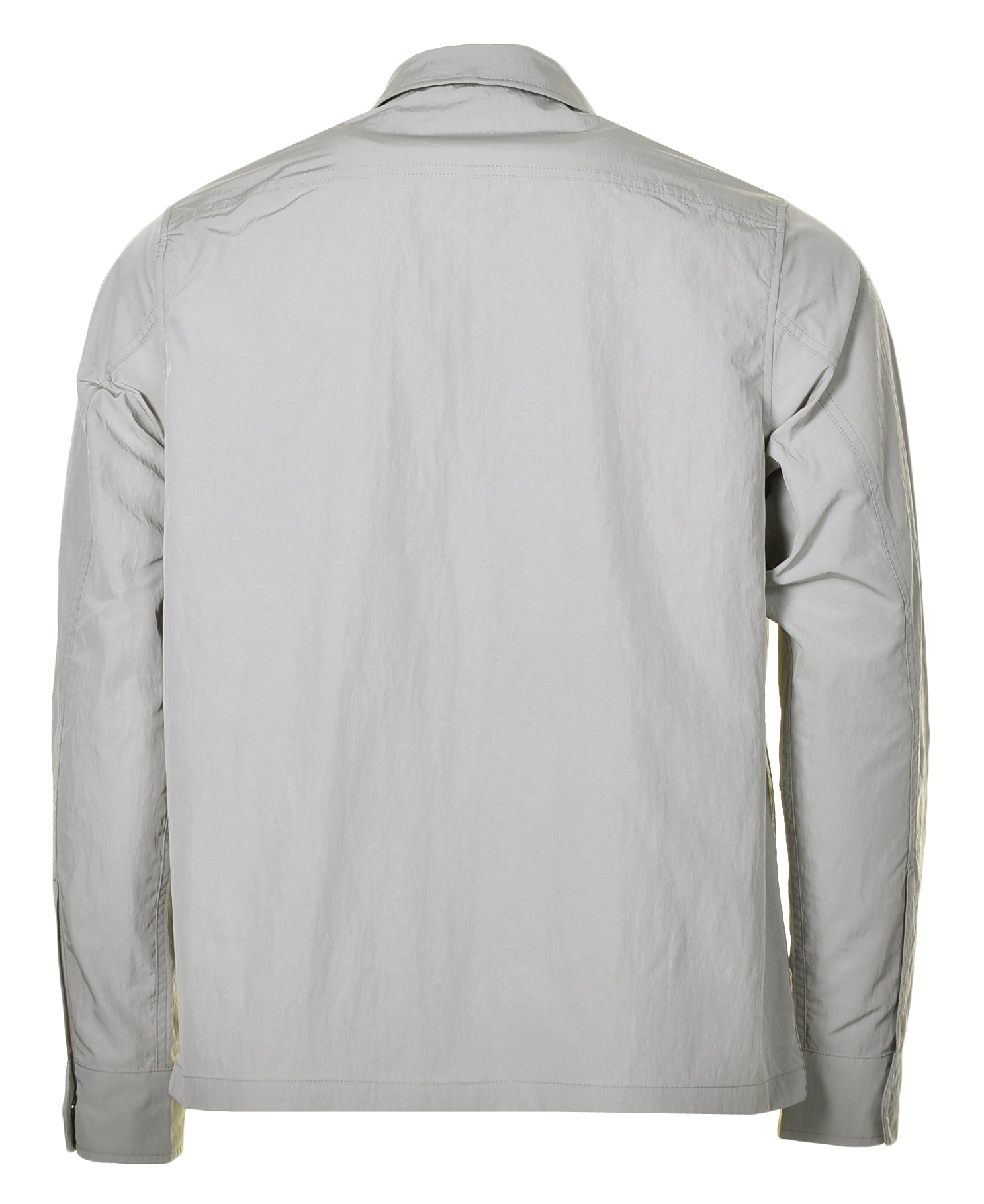 Zip Through Overshirt Limestone