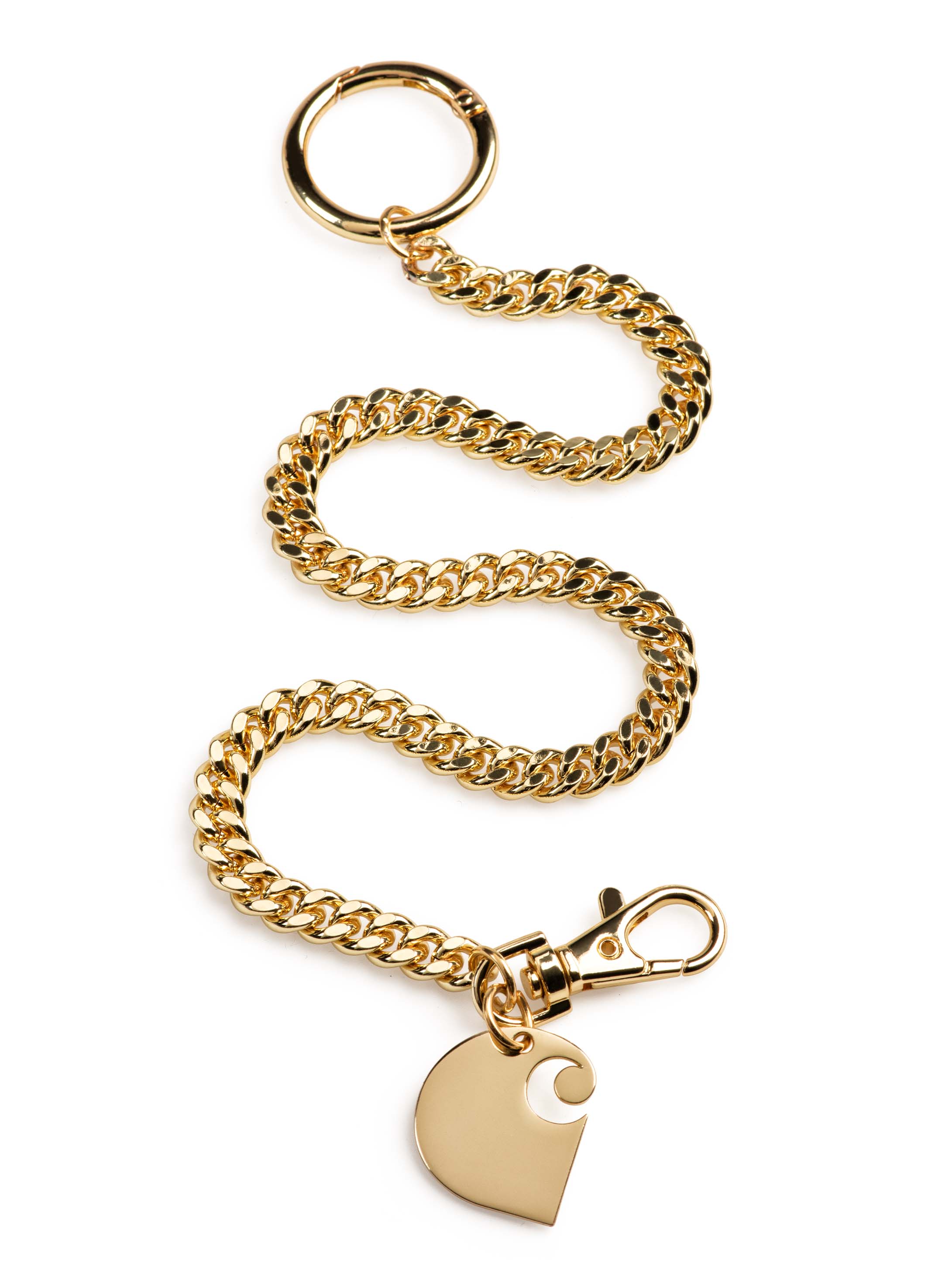 Cuban Link Keychain Gold