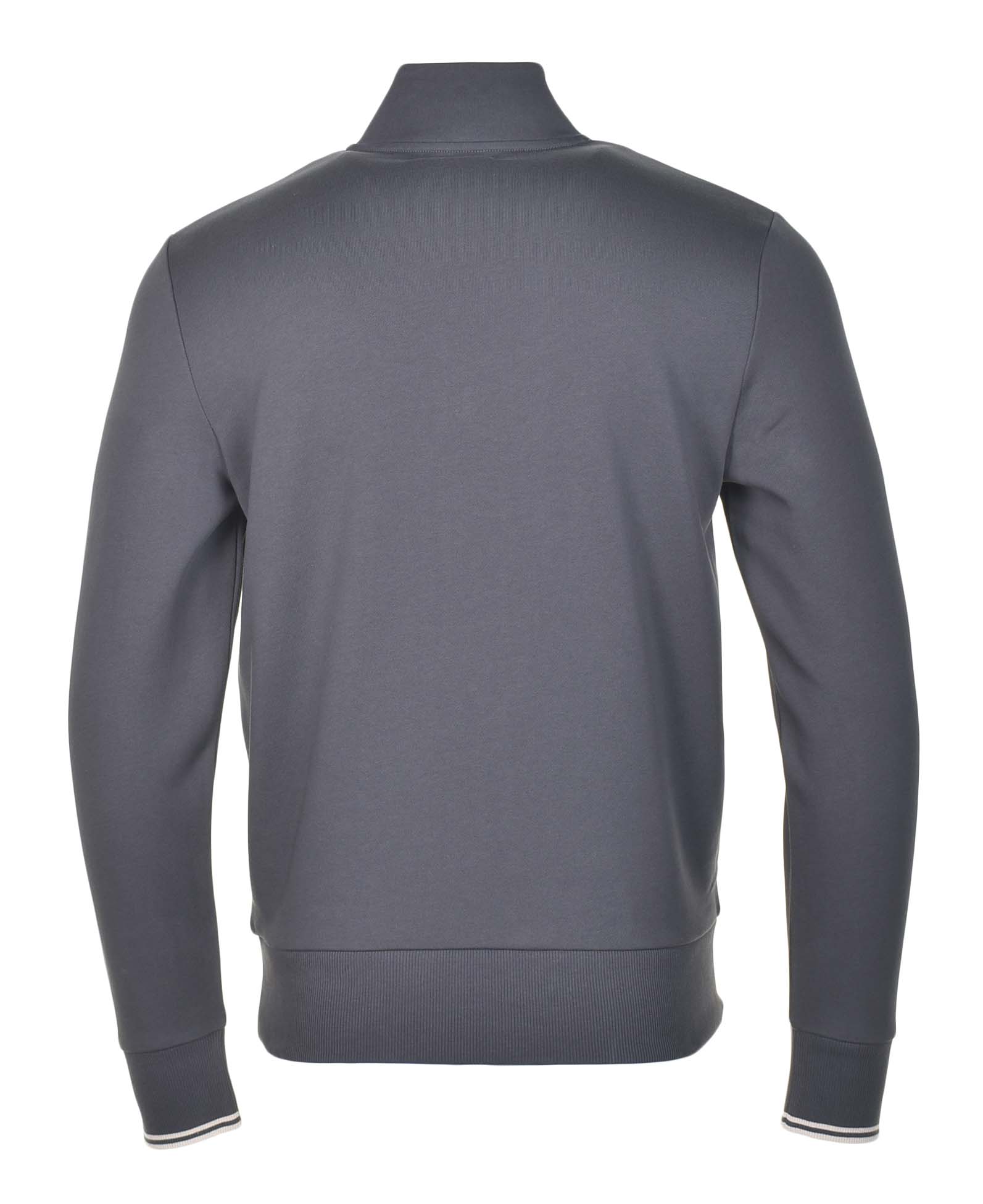 Half Zip Sweatshirt Anchor Grey Oatmeal