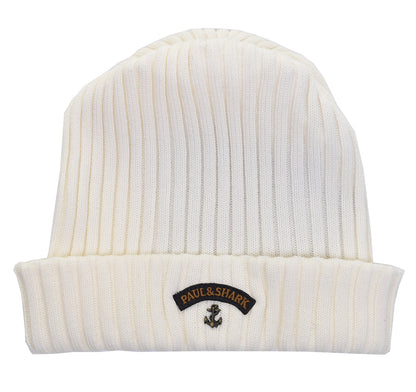 Anchor Beanie Ecru