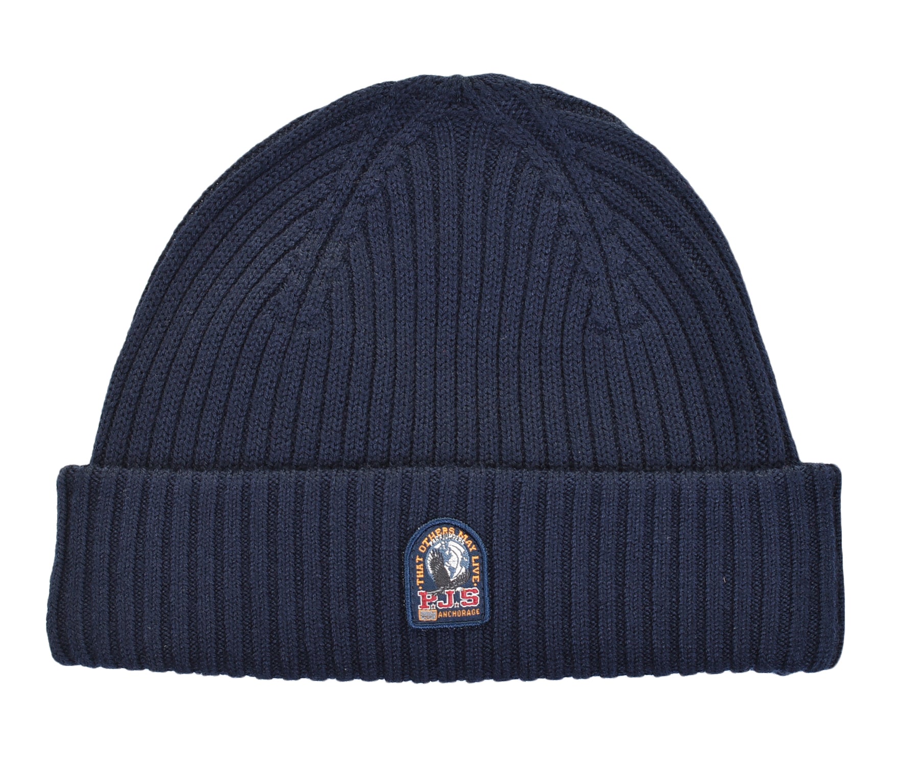 Ribbed Beanie Hat Dark Navy