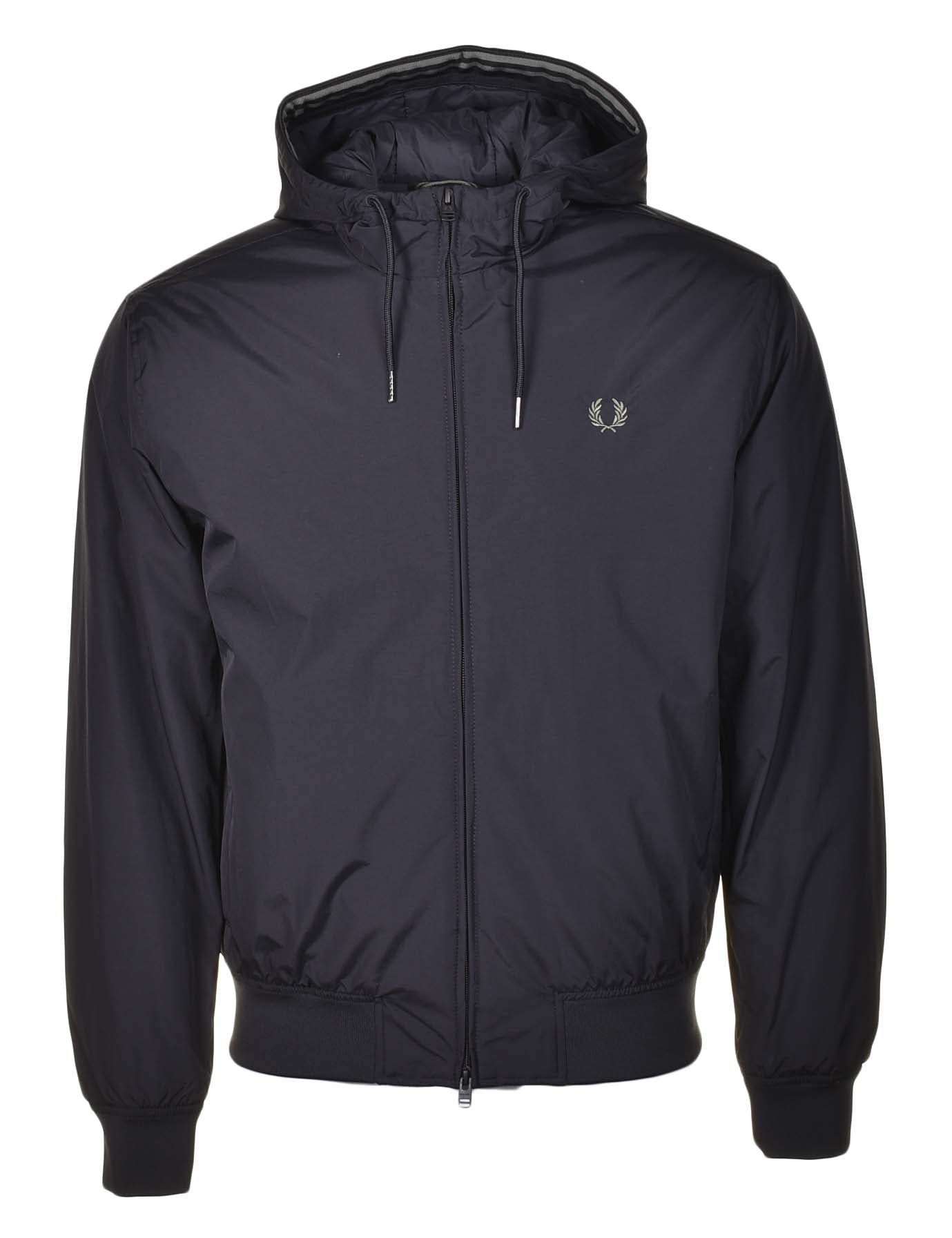 Padded Hooded Brentham Jacket Black