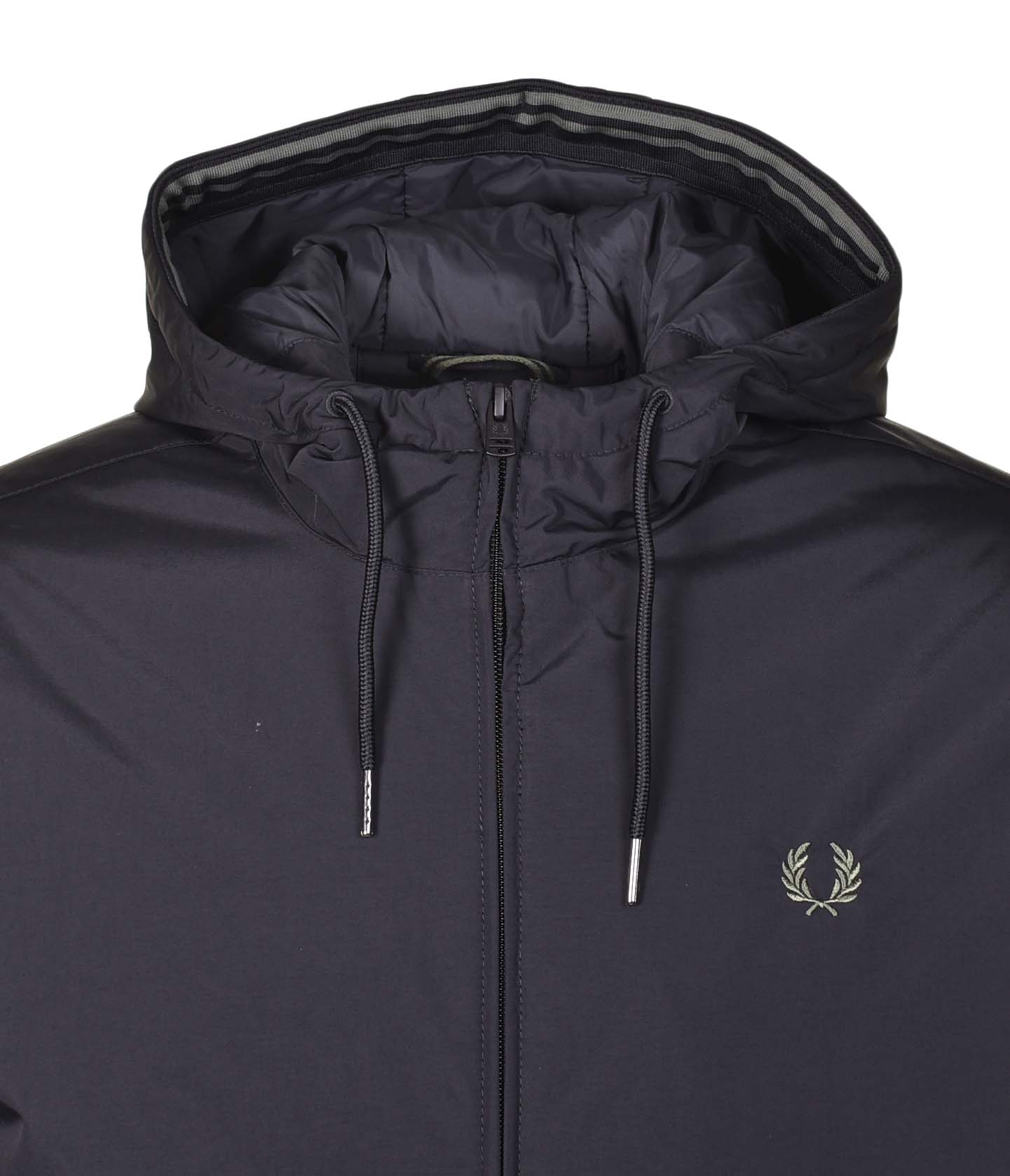 Padded Hooded Brentham Jacket Black